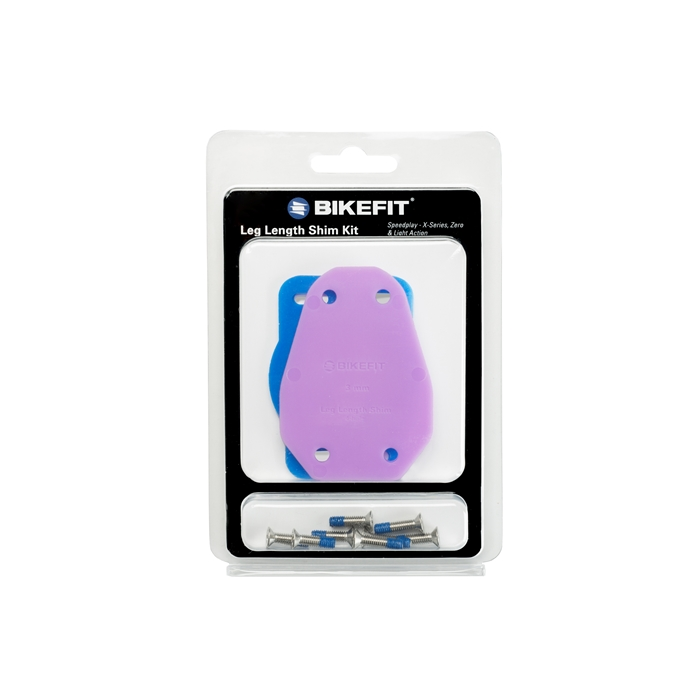 Bike Fit Look Keo Leg Length Shim With Screws 3mm Thread 1-Pack