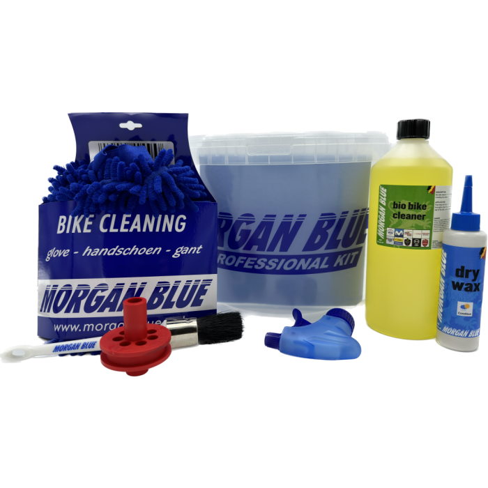MORGAN BLUE ONDERHOUDSKIT LIGHT BIOBIKE CLEANER DRYWAX GLOVE KETTINGROL ROOD KETTINGBORSTEL VOD Fashion For Cycling
